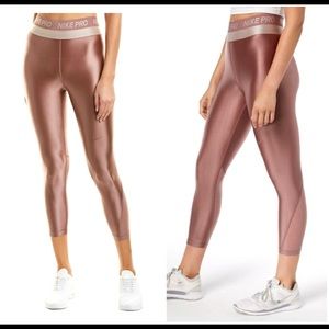 Nike Pro HyperCool Cropped Leggings MED NWT